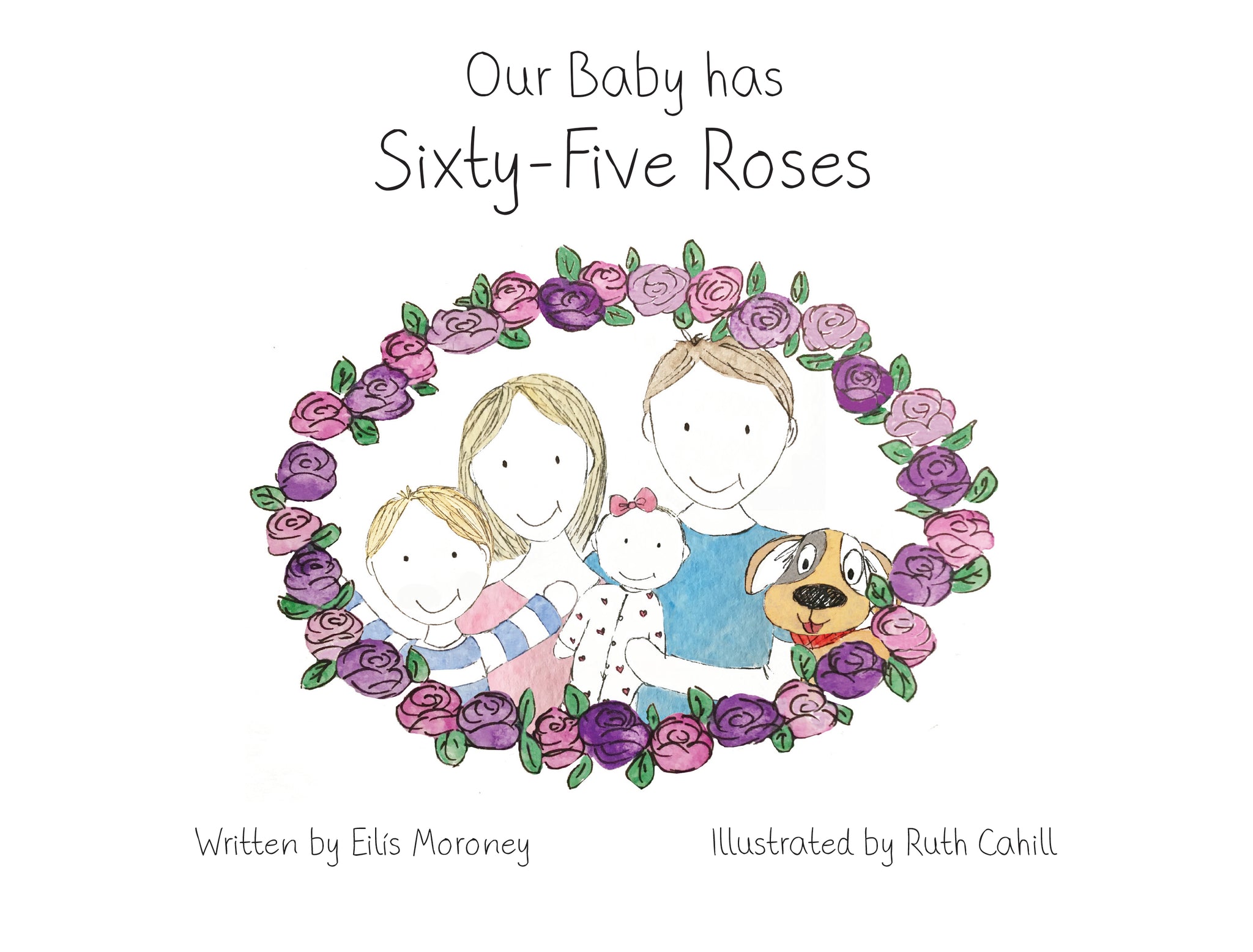 Our Baby has Sixty-Five Roses